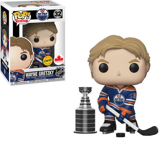 NHL: OILERS: WAYNE GRETZKY #32 - FUNKO POP!-CHASE-EXCLUSIVE
