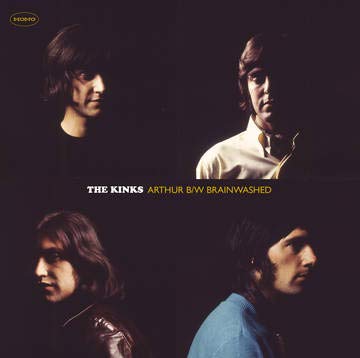 THE KINKS - ARTHUR / BRAINWASHED (VINYL)
