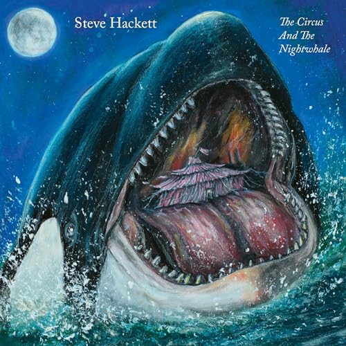 STEVE HACKETT - THE CIRCUS AND THE NIGHTWHALE (GATEFOLD BLACK LP & LP BOOKLET)