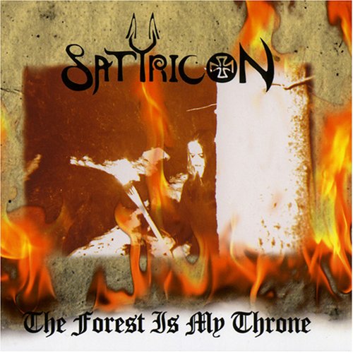SATYRICON - THE FOREST IS MY THRONE (CD)