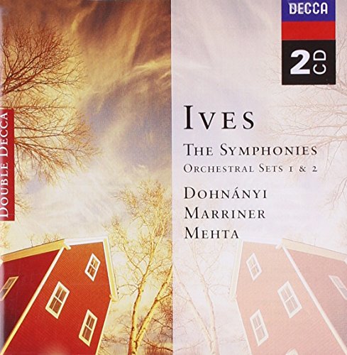 DOHNNYI/MEHTA/MARRINER - IVES: SYMPHONIES / ORCHESTRAL SETS 1 & 2 (CD)