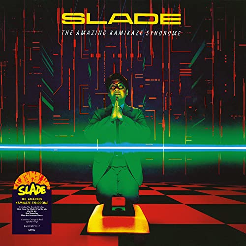 SLADE - THE AMAZING KAMIKAZE SYNDROME (RED AND ORANGE TRANSPARENT SPLATTER VINYL)