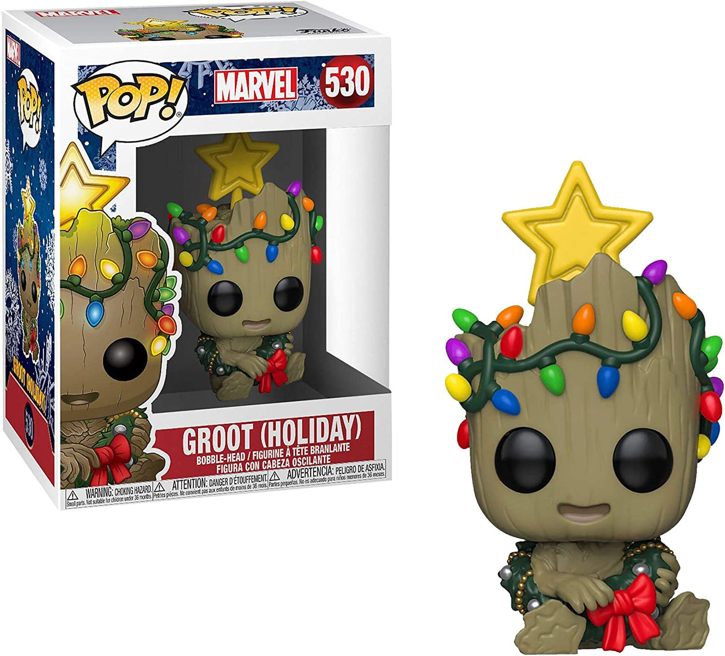 MARVEL: GROOT (HOLIDAY) #530 - FUNKO POP!