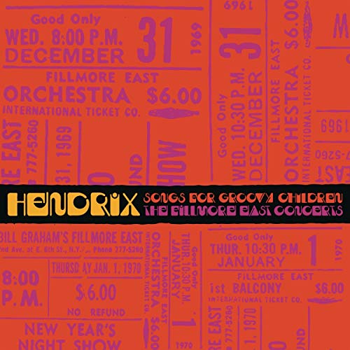 JIMI HENDRIX - SONGS FOR GROOVY CHILDREN: THE FILLMORE EAST CONCERTS (VINYL)