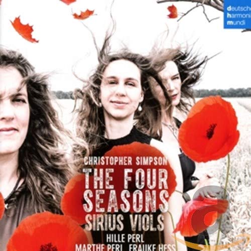 SIRIUS VIOLS, THE - SIMPSON: THE FOUR SEASONS (CD)