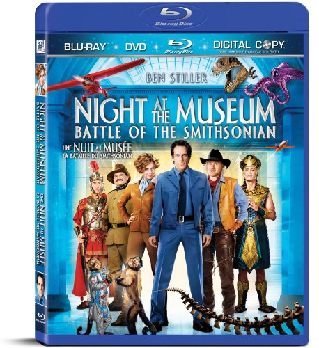 NIGHT AT THE MUSEUM: BATTLE OF THE SMITHSONIAN (BLU-RAY + DVD + DIGITAL  COPY)