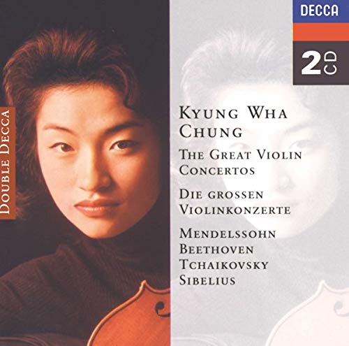 CHUNG, KYUNG-WHA - THE GREAT VIOLIN CONCERTOS (CD)