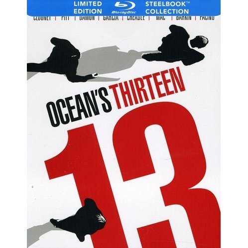 OCEAN'S 13 (LIMITED EDITION STEELBOOK) [BLU-RAY]