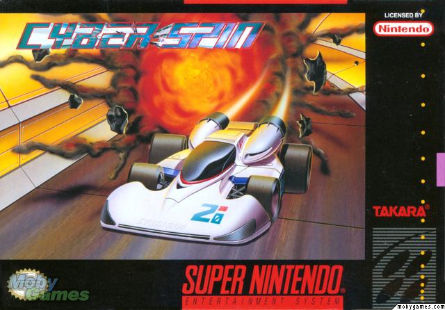 CYBER SPIN  - SNES (W/BOX)