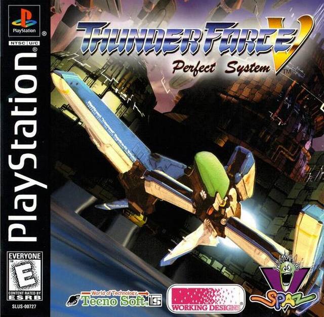 THUNDER FORCE V  - PS1