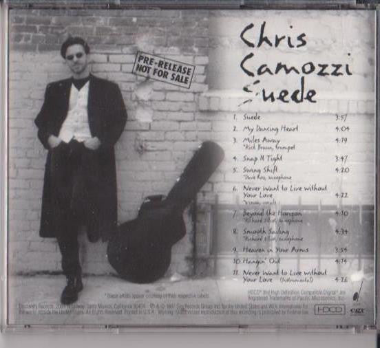 CAMOZZI, CHRIS  - SUEDE (IMPORT)