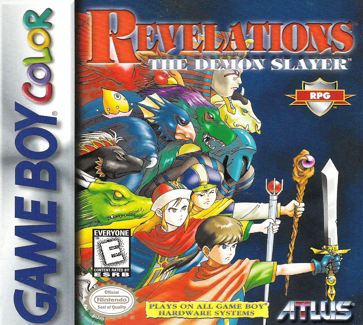 REVELATIONS: THE DEMON SLAYER  - GBC