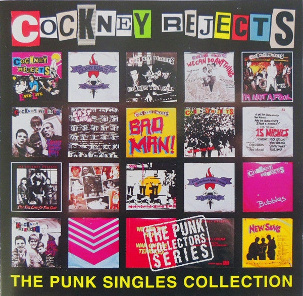 COCKNEY REJECTS  - PUNK SINGLES COLLECTION