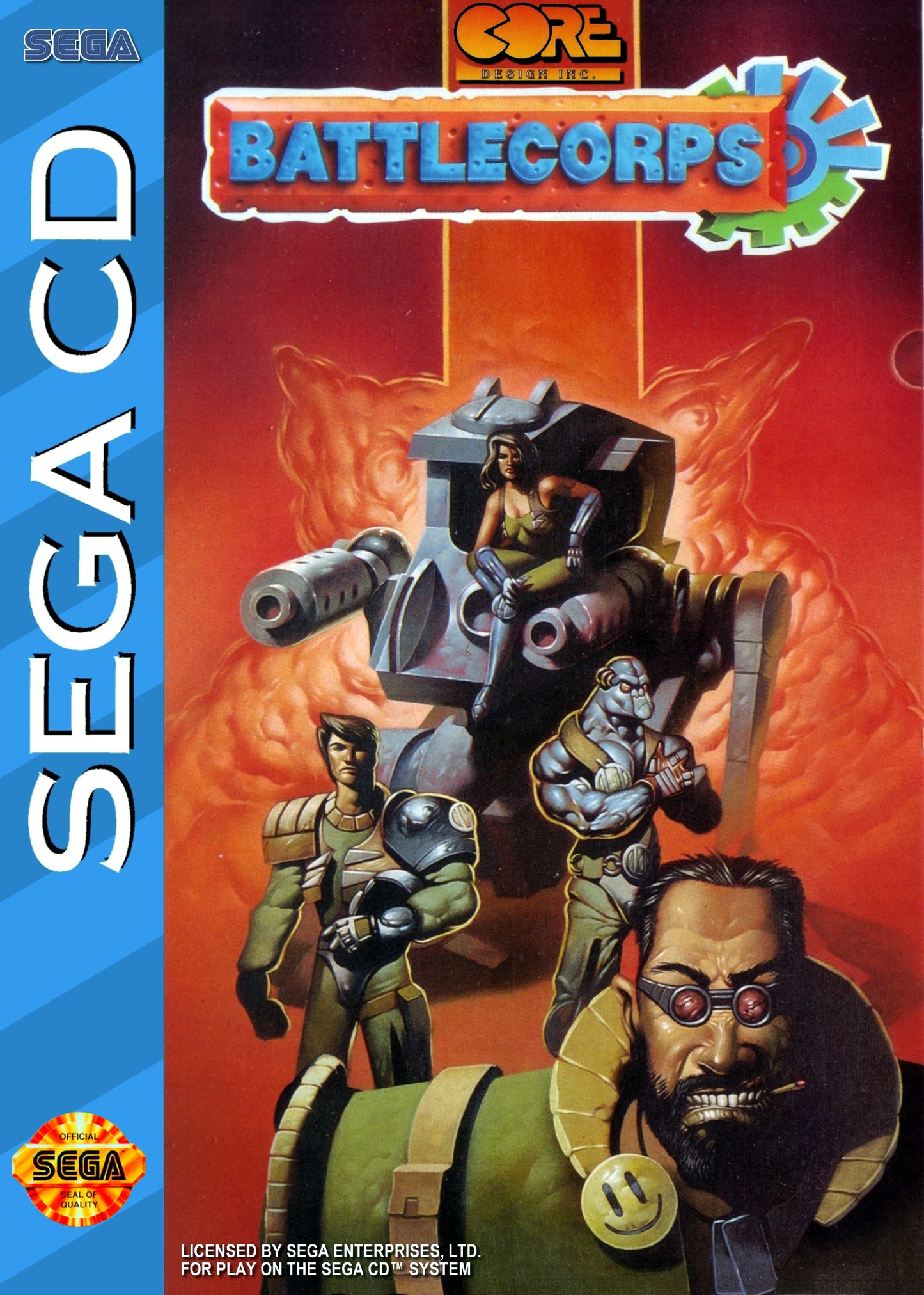 BATTLECORPS  - SEGACD