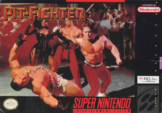 PIT-FIGHTER  - SNES (W/BOX & MANUAL)