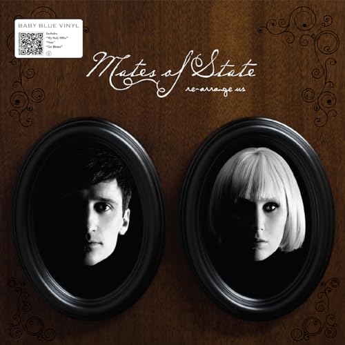 MATES OF STATE - RE-ARRANGE US (BLUE VINYL)