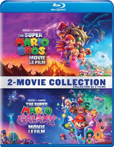 SUPER MARIO BROS MOVIE/SUPER MARIO GALAX - BLU-DOUBLE FEATURE