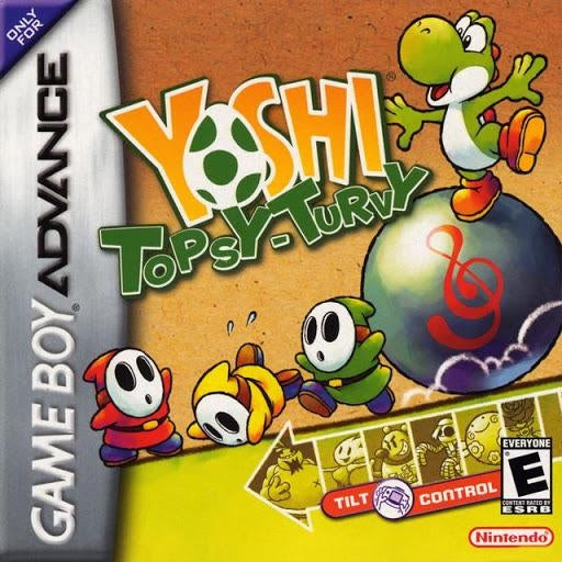 YOSHI TOPSY TURBY  - GBA