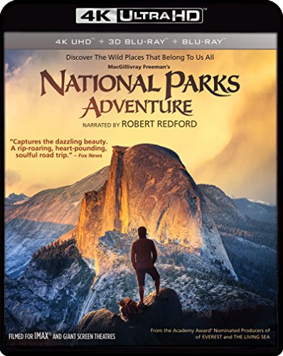 NATIONAL PARKS ADVENTURE - 4K ULTRA HD + BLU-RAY 3D + BLU-RAY