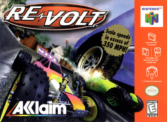 RE-VOLT  - N64 (W/BOX & MANUAL)