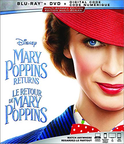 MARY POPPINS RETURNS  [BLU-RAY + DVD + DIGITAL]