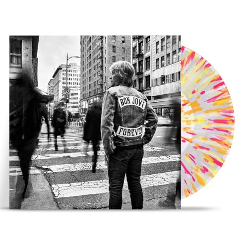 BON JOVI - FOREVER - LIMITED SUNBURST SPLATTER & CLEAR COLORED VINYL