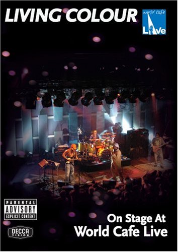 LIVING COLOUR (BAND) - DVD-ON STAGE AT WORLD CAFE LIVE