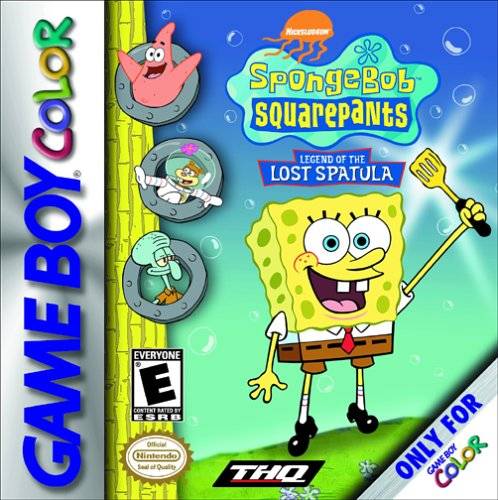 SPONGEBOB SQUAREPANTS: LEGEND OF THE LOS  - GBC