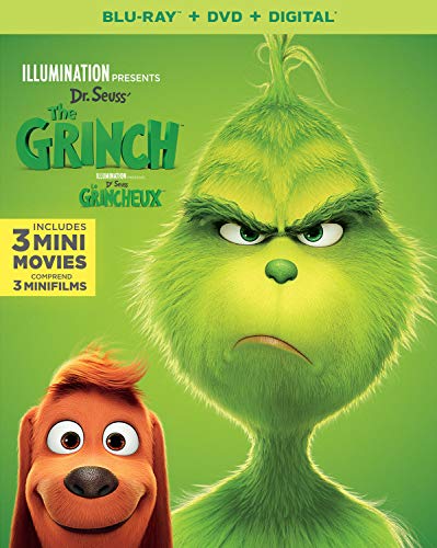 ILLUMINATION PRESENTS: DR. SEUSS' THE GRINCH  [BLU-RAY + DVD + DIGITAL DIGITAL] (BILINGUAL)