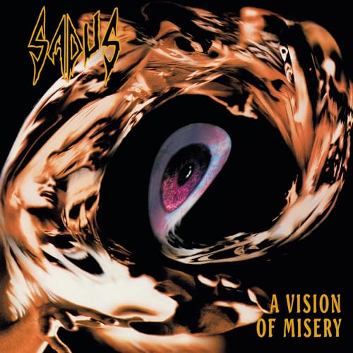SADUS - A VISION OF MISERY (GOLD COLOURED VINYL)