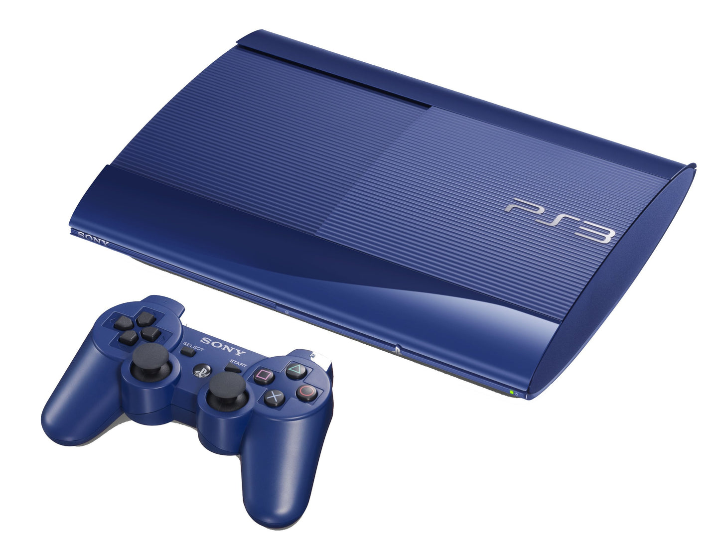 PS3 CONSOLE (SUPER SLIM)(250GB)(HARDWARE  - PS3-BLUE