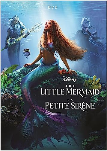 LITTLE MERMAID (MOVIE)  - DVD-2023-HALLE BAILEY