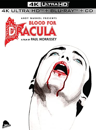 BLOOD FOR DRACULA  - BLU-4K-INC. BLU & CD