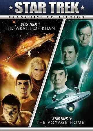 STAR TREK II: WRATH OF KHAN/  IV VOYAGE - DVD-FRANCHISE COLLECTION-DOUBLE FEAT