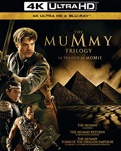 MUMMY (MOVIE)  - BLU-4K-TRILOGY-INC. BLU COPY