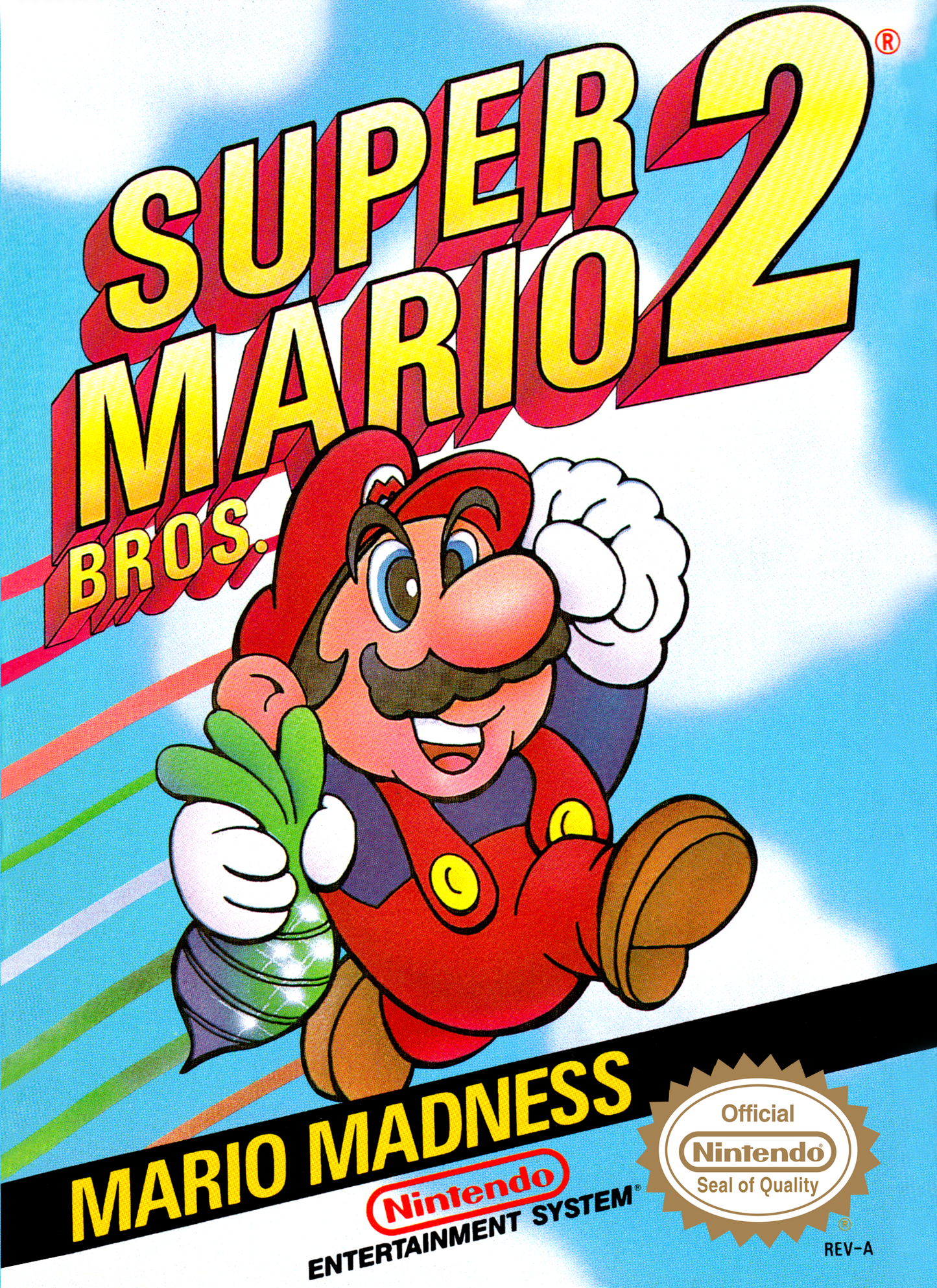 SUPER MARIO BROS. 2  - NES (W/BOX)