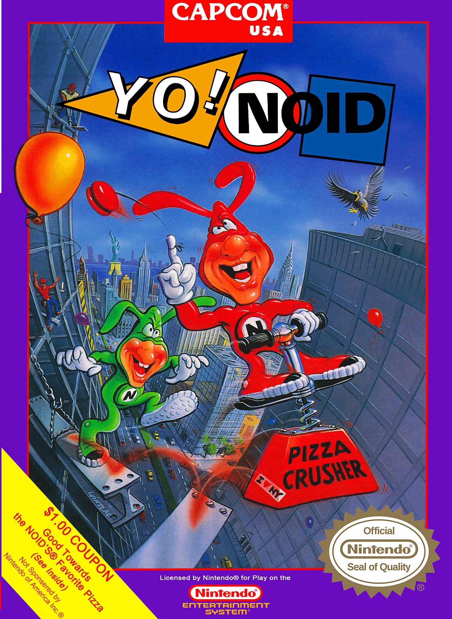 YO NOID  - NES (W/BOX)