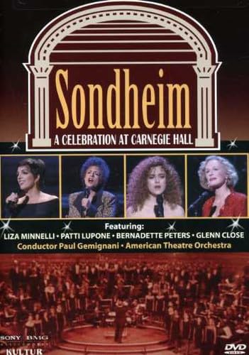 SONDHEIM - DVD-A CELEBRATION AT CARNEGIE HALL