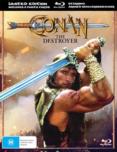 CONAN THE DESTROYER (LIMITED EDITION) (LENTICULAR HARDCOVER) [REGION B] [BLU-RAY]