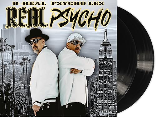 B-REAL & PSYCHO LES - REAL PSYCHO - DELUXE EDITION - GATEFOLD COVER (VINYL)