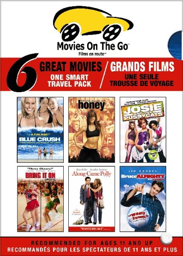 MOVIES ON THE GO V3:  BLUE CRUSH / HONEY / JOSIE AND THE PUSSY CATS / BRING IT ON / ALONG CAME POLLY / BRUCE ALIMIGHTY