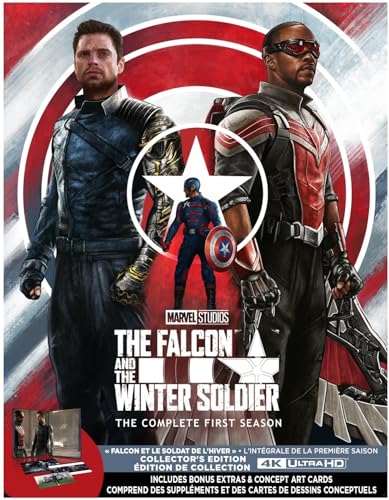 FALCON & THE WINTER SOLDIER - BLU-4K-COMPLETE FIRST SEASON-STEELBOOK