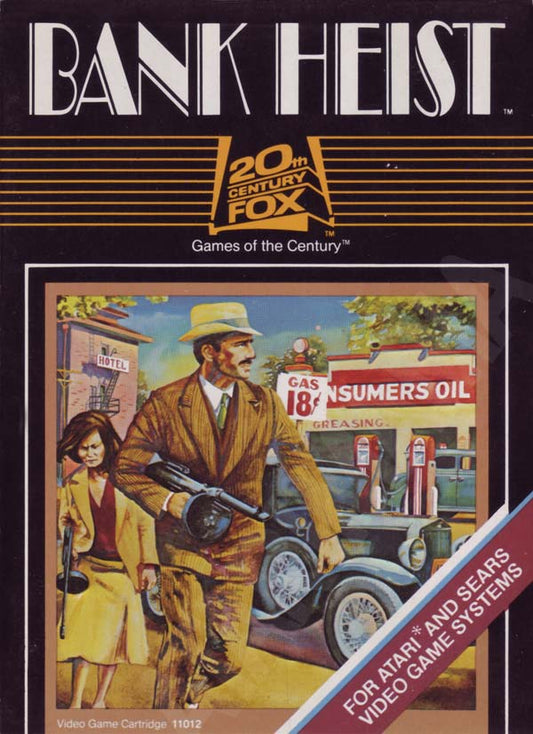 BANK HEIST  - ATARI2600