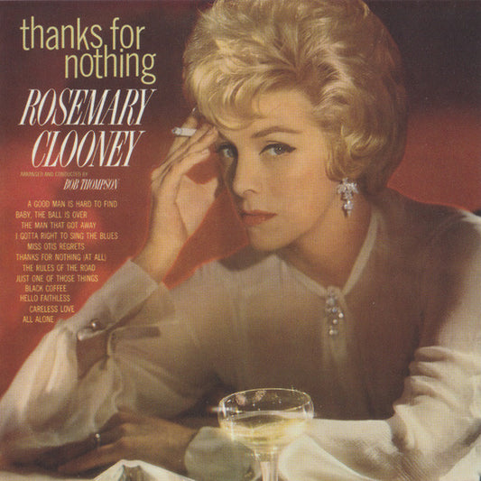 CLOONEY, ROSEMARY  - THANKS FOR NOTHING