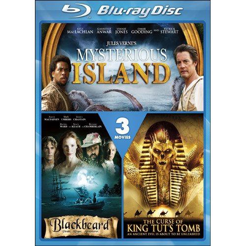 MYSTERIOUS ISLAND/BLACKBEARD/CURSE OF KI - BLU-TRIPLE FEATURE