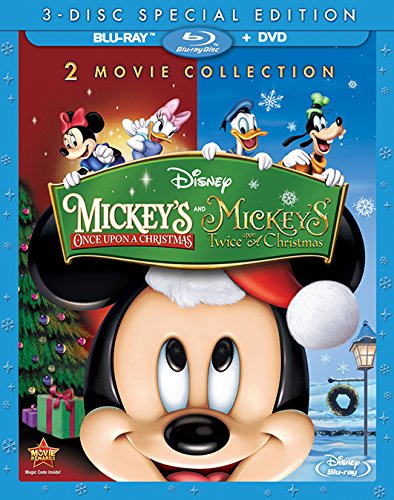 MICKEY'S ONCE UPON A CHRISTMAS/MICKEY'S TWICE UPON A CHRISTMAS [BLU-RAY + DVD] (BILINGUAL)