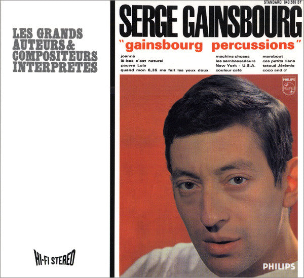 GAINSBOURG, SERGE  - GAINSBOURG PERCUSSIONS (REMASTERED)