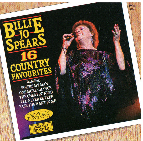 SPEARS, BILLIE JO  - 16 COUNTRY FAVORITES