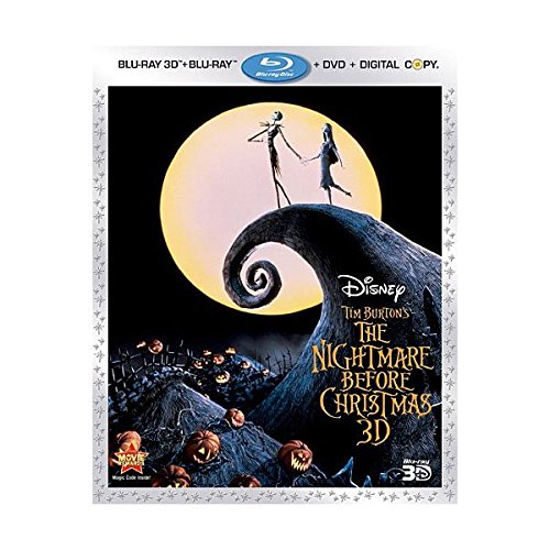 THE NIGHTMARE BEFORE CHRISTMAS (THREE-DISC COMBO: BLU-RAY 3D / BLU-RAY / DVD / DIGITAL COPY)