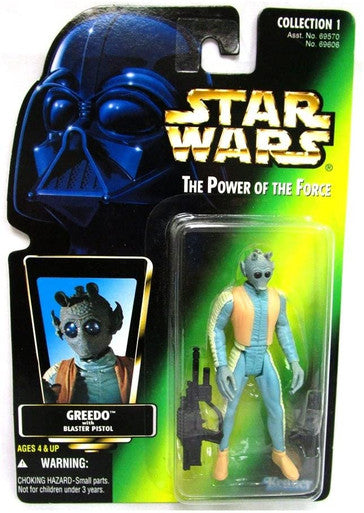 STAR WARS: GREEDO - 3.75" SERIES-POTF-1996